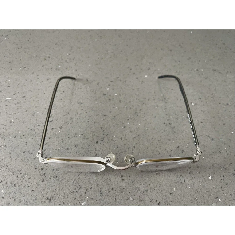 Koh Sakai Eyeglass Frames ONLY KS 9408 2 SLV Silver 45-23-145 Handmade in Japan